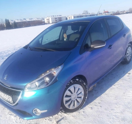 Peugeot 208 cena 22500 przebieg: 193000, rok produkcji 2012 z Golub-Dobrzyń małe 154